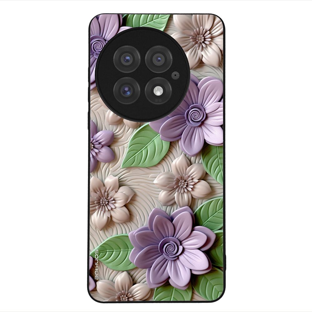Θήκη Sonique 3D Flower Series για OnePlus 13 5G Βιολετί