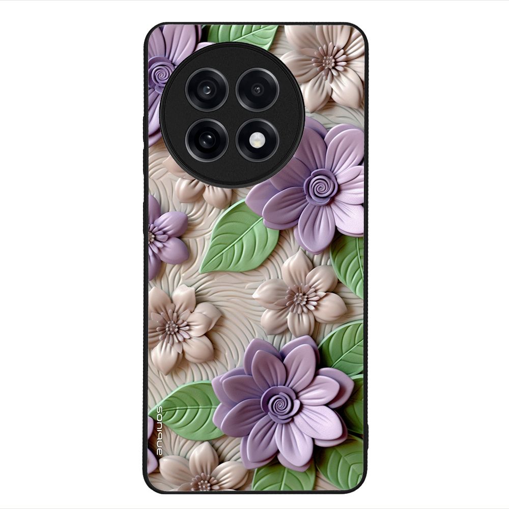 Θήκη Sonique 3D Flower Series για OnePlus 13R 5G Βιολετί