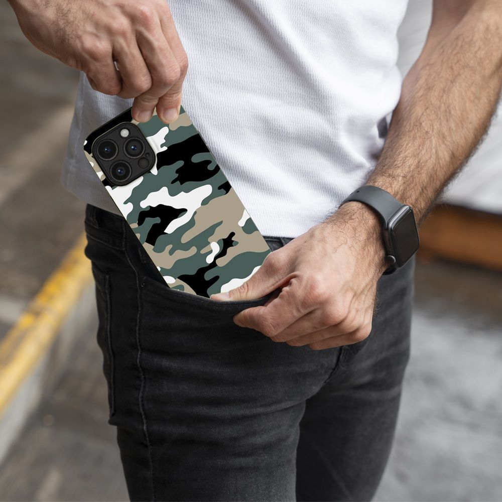 Θήκη Sonique Camouflage Army Series για VIVO Y01 4G Χακί