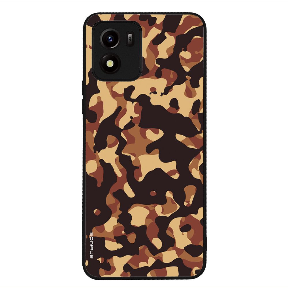Θήκη Sonique Camouflage Army Series για VIVO Y01 4G Καφέ 01