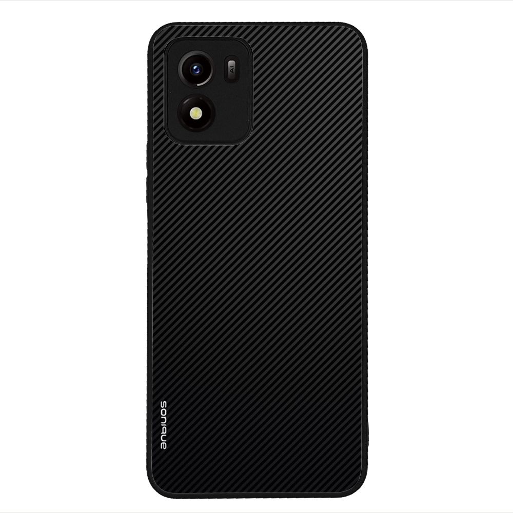 Θήκη Sonique Carbon Series για VIVO Y01 4G Μαύρο