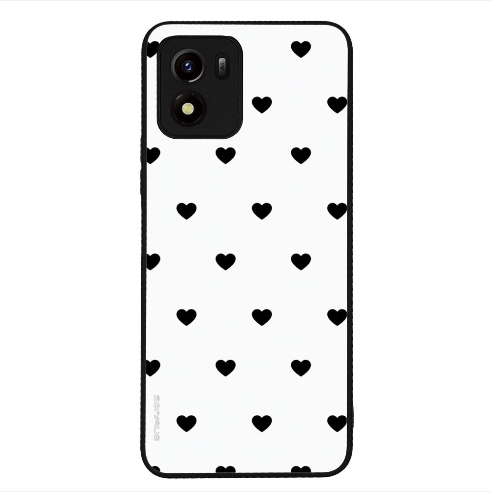 Θήκη Sonique Heart Series για VIVO Y01 4G Λευκό
