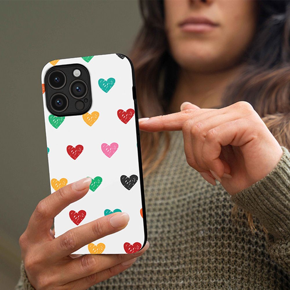 Θήκη Sonique Heart Series για VIVO Y01 4G Λευκό 02