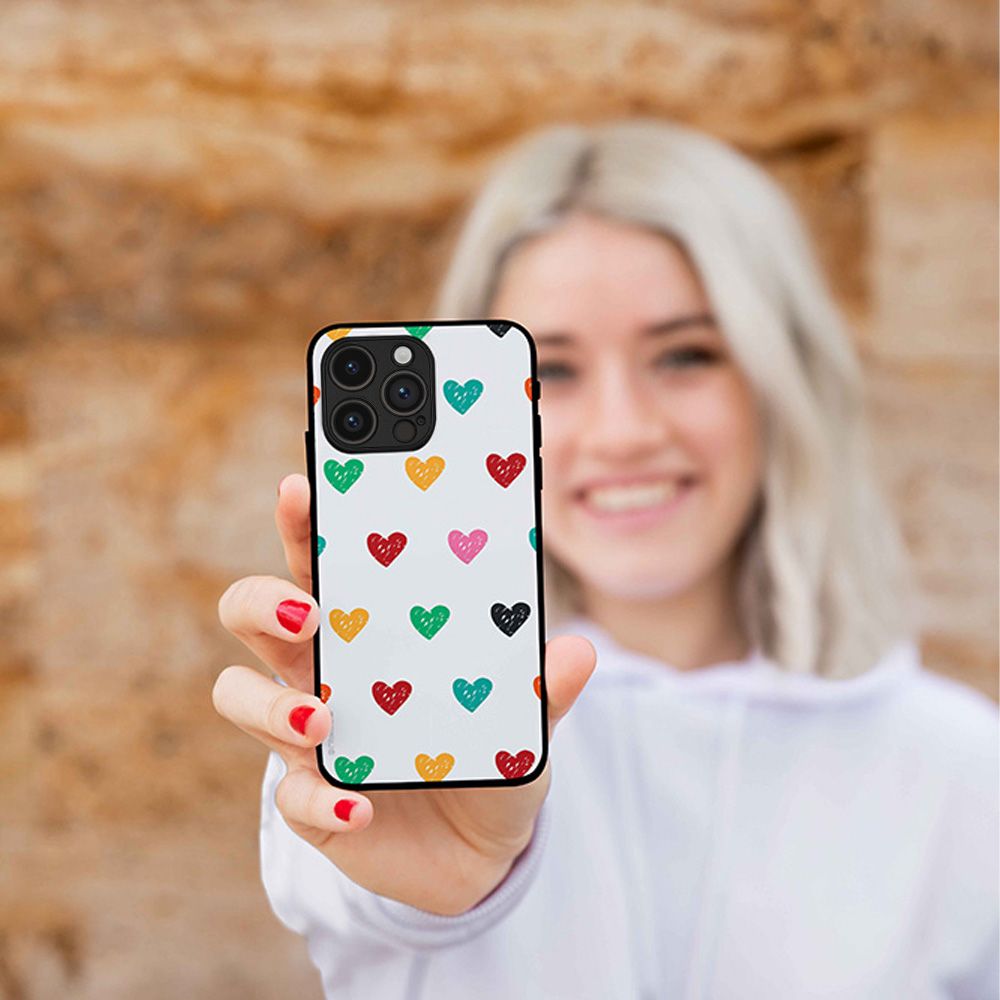 Θήκη Sonique Heart Series για VIVO Y01 4G Λευκό 02