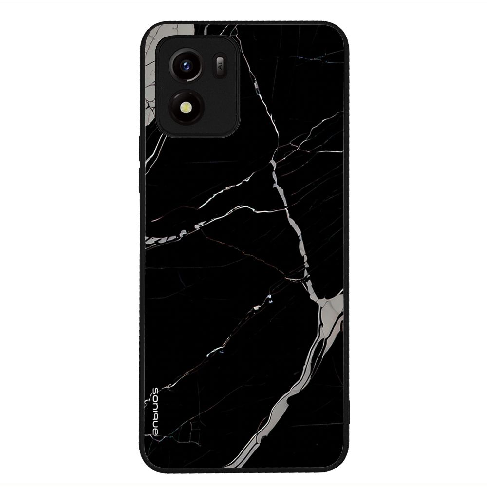 Θήκη Sonique Marble Series για VIVO Y01 4G Μαύρο