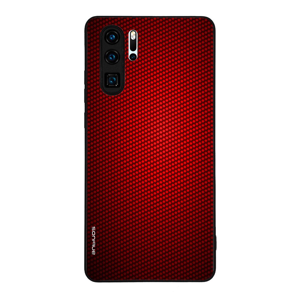 Θήκη Sonique Carbon Series για Huawei P30 Pro Κόκκινο