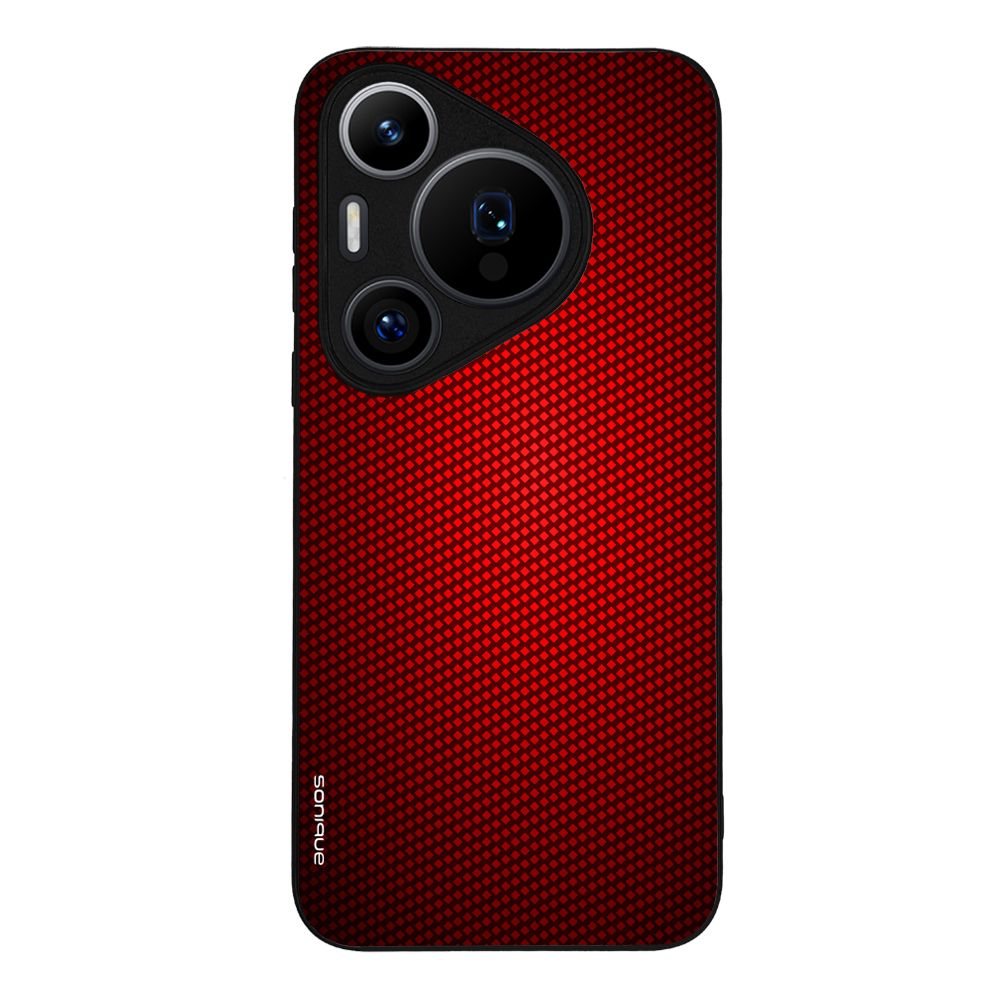 Θήκη Sonique Carbon Series για Huawei Pura 70 Pro Κόκκινο