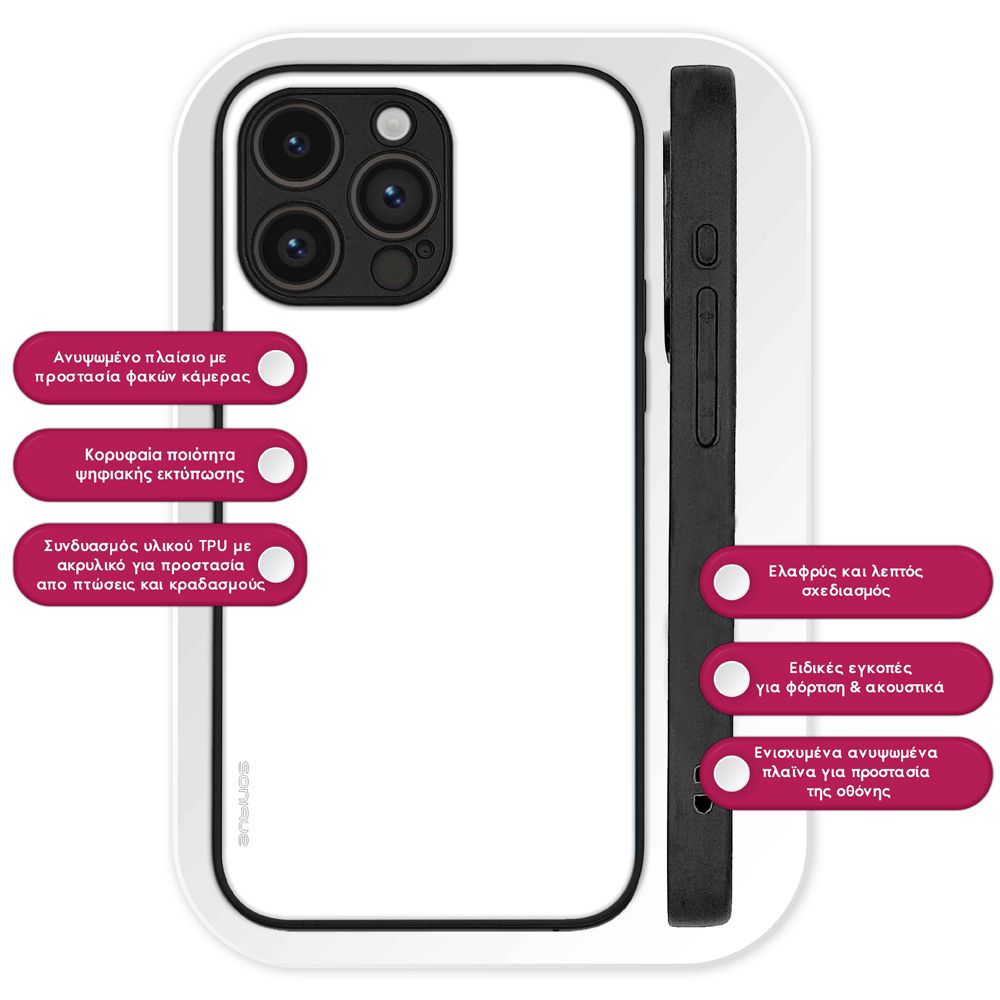 Θήκη Sonique ColorBloc Series για Google Pixel 9 Pro 5G Λευκό