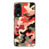 Θήκη Sonique Camouflage Army Series για Samsung Galaxy S25 Edge Κόκκινο