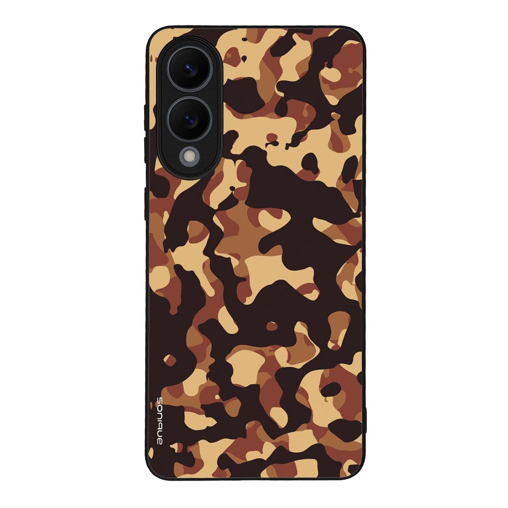 Θήκη Sonique Camouflage Army Series για Samsung Galaxy S25 Edge Καφέ 01
