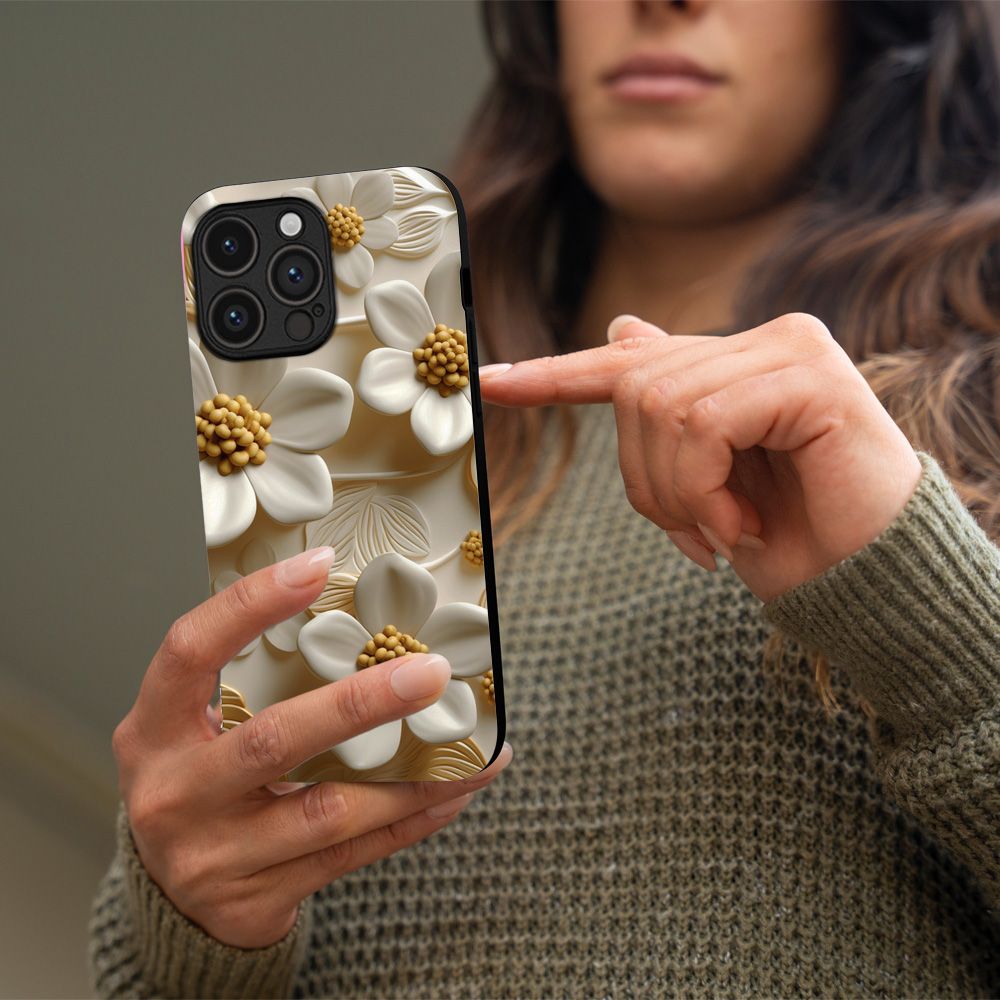 Θήκη Sonique 3D Flower Series για Huawei Pura 70 Λευκό