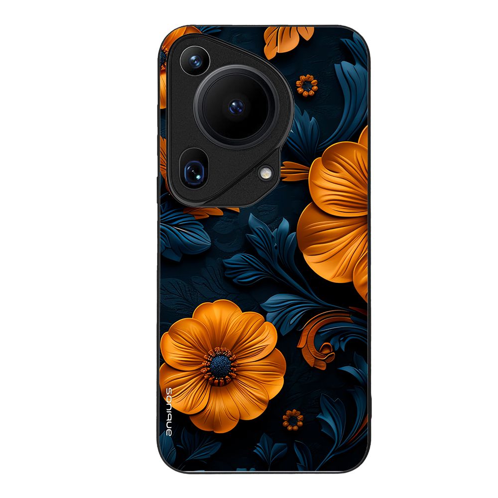 Θήκη Sonique 3D Flower Series για Huawei Pura 70 Ultra Πορτοκαλί 01