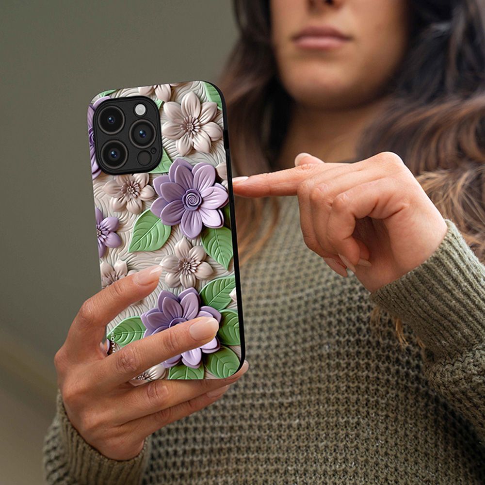 Θήκη Sonique 3D Flower Series για Honor 400 Lite 5G Βιολετί