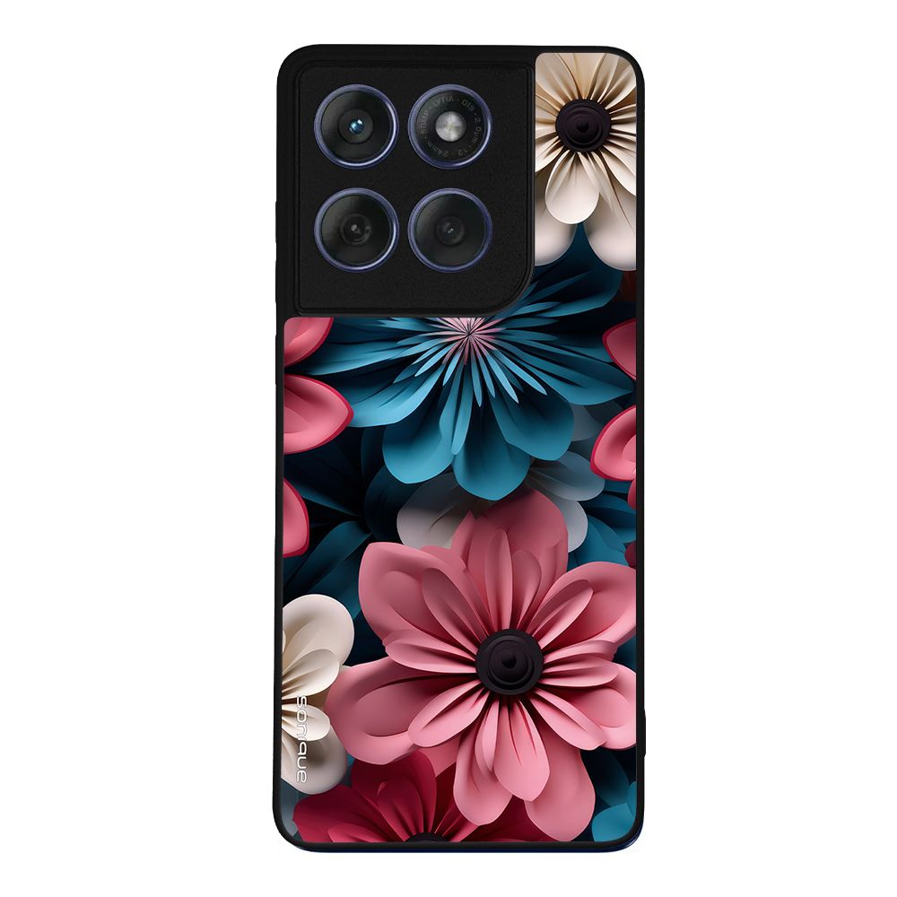 Θήκη Sonique 3D Flower Series για Motorola Edge 60 Fusion 5G Ροζ 01