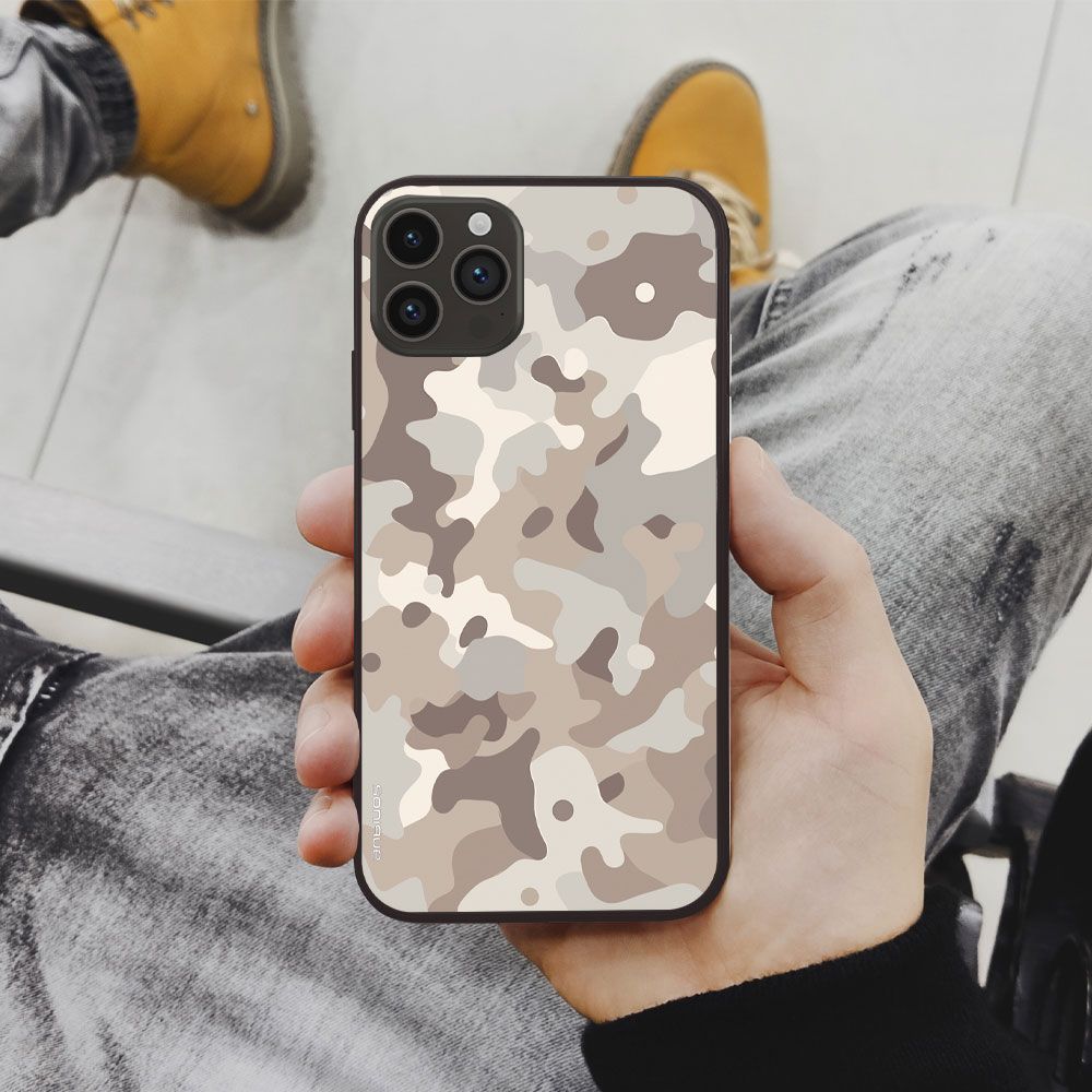 Θήκη Sonique Camouflage Army Series για Huawei Pura 70 Μπεζ