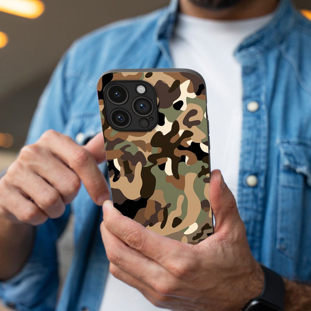 Θήκη Sonique Camouflage Army Series για Huawei Pura 70 Καφέ