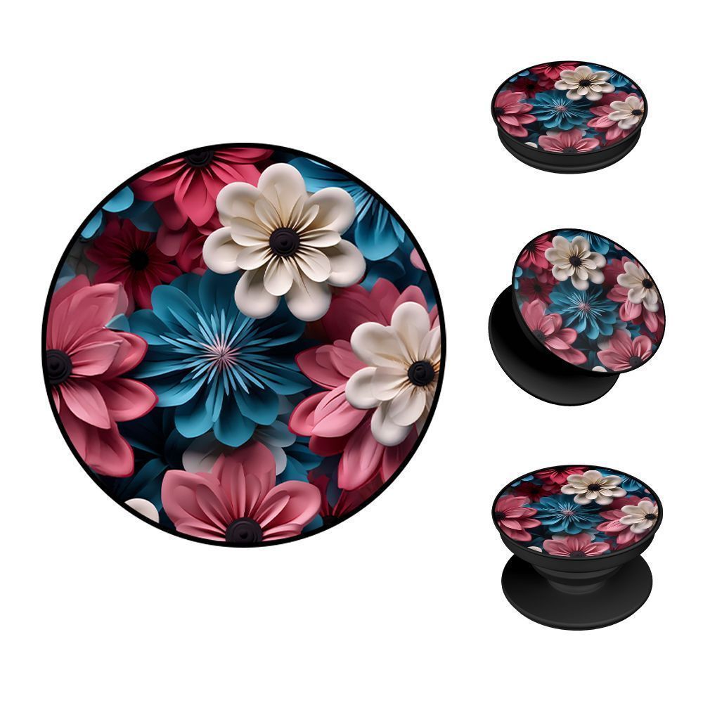 Pop Holder Sonique 3D Flower Series Ροζ 01