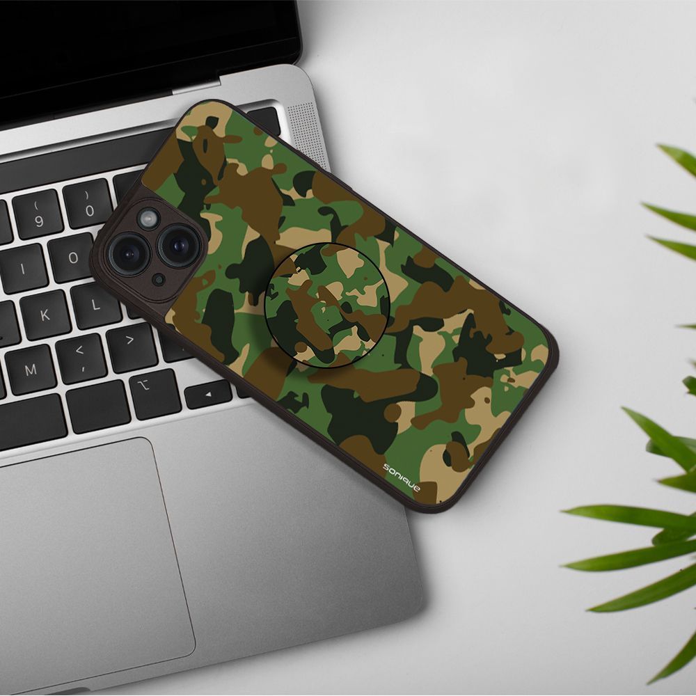 Pop Holder Sonique Camouflage Army Series Πράσινο