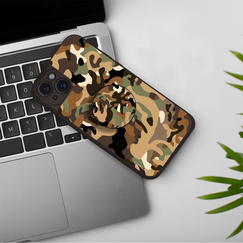 Pop Holder Sonique Camouflage Army Series Καφέ