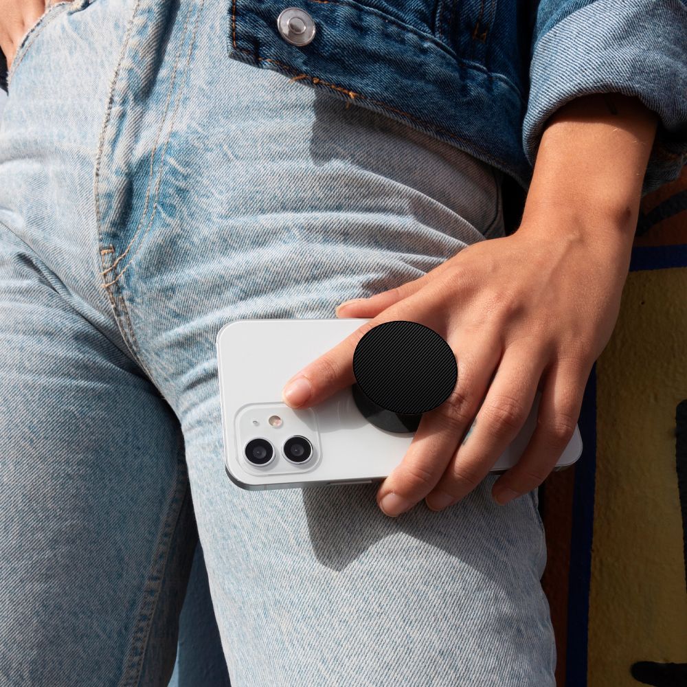 Pop Holder Sonique Carbon Series Μαύρο