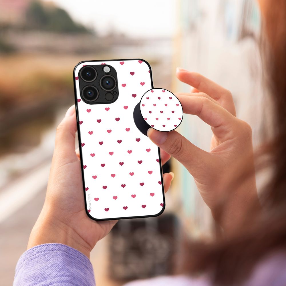 Pop Holder Sonique Heart Series Λευκό 01