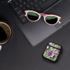 Θήκη Σιλικόνης Sonique 3D Flower Series για AirPods 1/2 Βιολετί