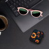 Θήκη Σιλικόνης Sonique 3D Flower Series για AirPods 1/2 Πορτοκαλί 01
