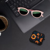 Θήκη Σιλικόνης Sonique 3D Flower Series για AirPods 4 Πορτοκαλί 01