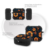 Θήκη Σιλικόνης Sonique 3D Flower Series για AirPods 4 Πορτοκαλί 01