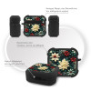 Θήκη Σιλικόνης Sonique 3D Flower Series για AirPods 4 Πράσινο