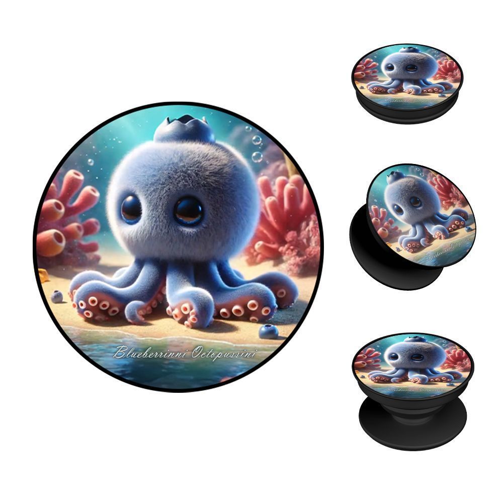 Pop Holder Sonique Italian Brainrot Series Blueberrinni Octopussini