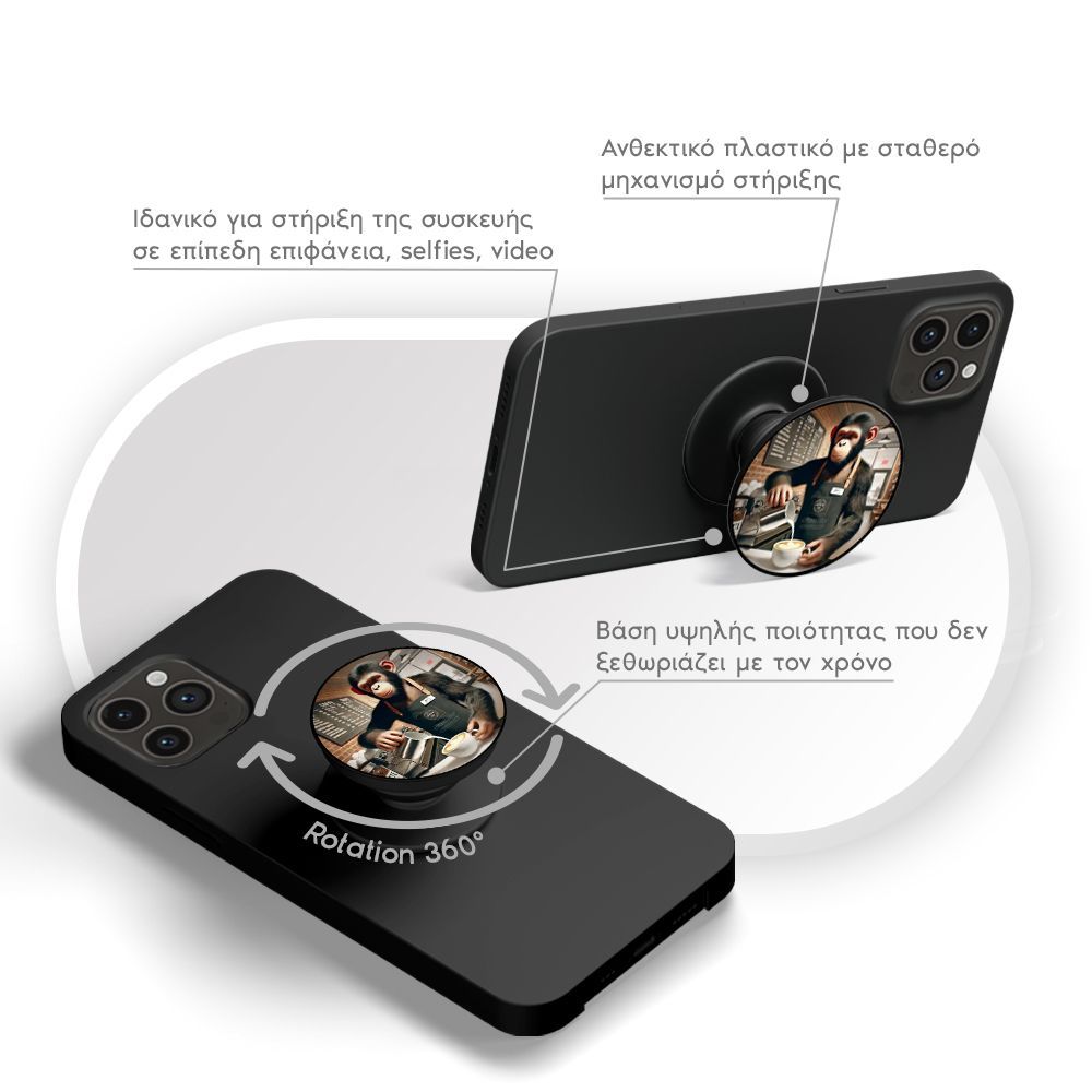 Pop Holder Sonique Italian Brainrot Series Chimpanzini Cappuccini