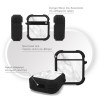 Θήκη Σιλικόνης Marble Series για AirPods 1/2 Λευκό