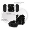 Θήκη Σιλικόνης Marble Series για AirPods 1/2 Μαύρο