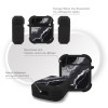 Θήκη Σιλικόνης Marble Series για AirPods 1/2 Μαύρο 02