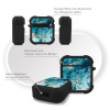 Θήκη Σιλικόνης Marble Series για AirPods 1/2 Μπλε