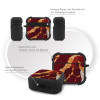 Θήκη Σιλικόνης Sonique Marble Series για AirPods 4 Κόκκινο