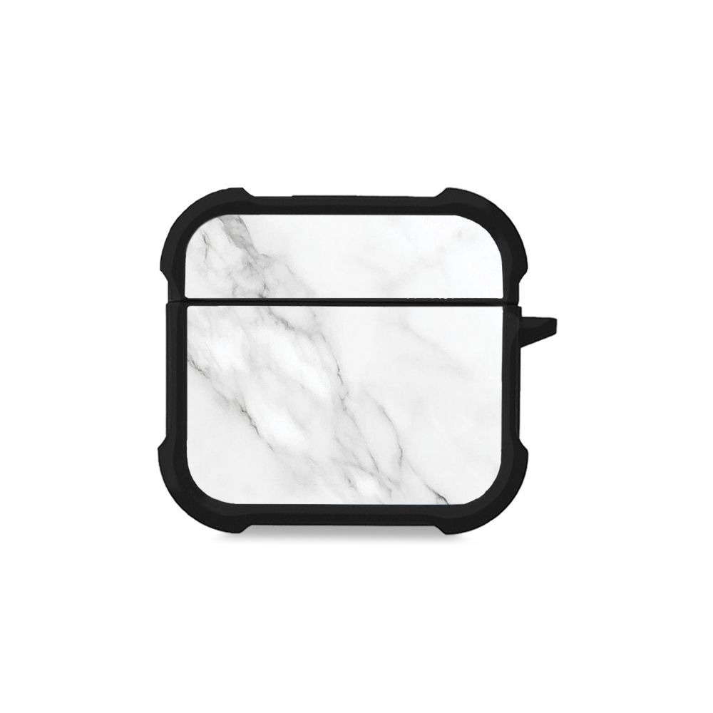 Θήκη Σιλικόνης Sonique Marble Series για AirPods 4 Λευκό