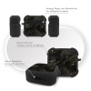 Θήκη Σιλικόνης Sonique Marble Series για AirPods 4 Μαύρο 01