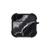 Θήκη Σιλικόνης Sonique Marble Series για AirPods 4 Μαύρο 02