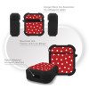 Θήκη Σιλικόνης Sonique Heart Series για AirPods 1/2 Κόκκινο