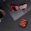 Θήκη Σιλικόνης Sonique Heart Series για AirPods 1/2 Μπορντώ