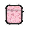 Θήκη Σιλικόνης Sonique Heart Series για AirPods 1/2 Ροζ