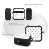 Θήκη Σιλικόνης Sonique Heart Series για AirPods 4 Λευκό 01