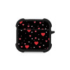 Θήκη Σιλικόνης Sonique Heart Series για AirPods 4 Μαύρο