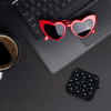 Θήκη Σιλικόνης Sonique Heart Series για AirPods 4 Μαύρο 01