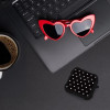 Θήκη Σιλικόνης Sonique Heart Series για AirPods 4 Μαύρο 02