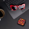 Θήκη Σιλικόνης Sonique Heart Series για AirPods 4 Μπορντώ