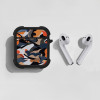 Θήκη Σιλικόνης Sonique Camouflage Army Series για AirPods 1/2 Πορτοκαλί