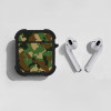 Θήκη Σιλικόνης Sonique Camouflage Army Series για AirPods 1/2 Πράσινο